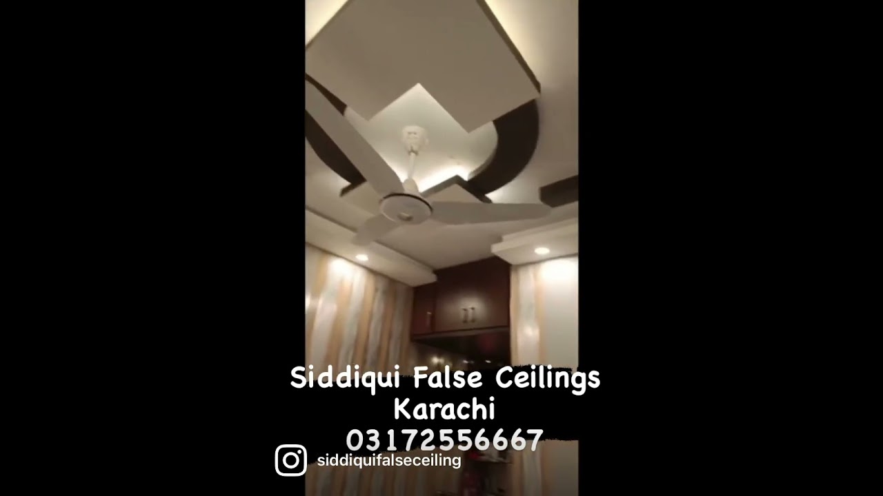 Siddiqui false ceiling Karachi 
