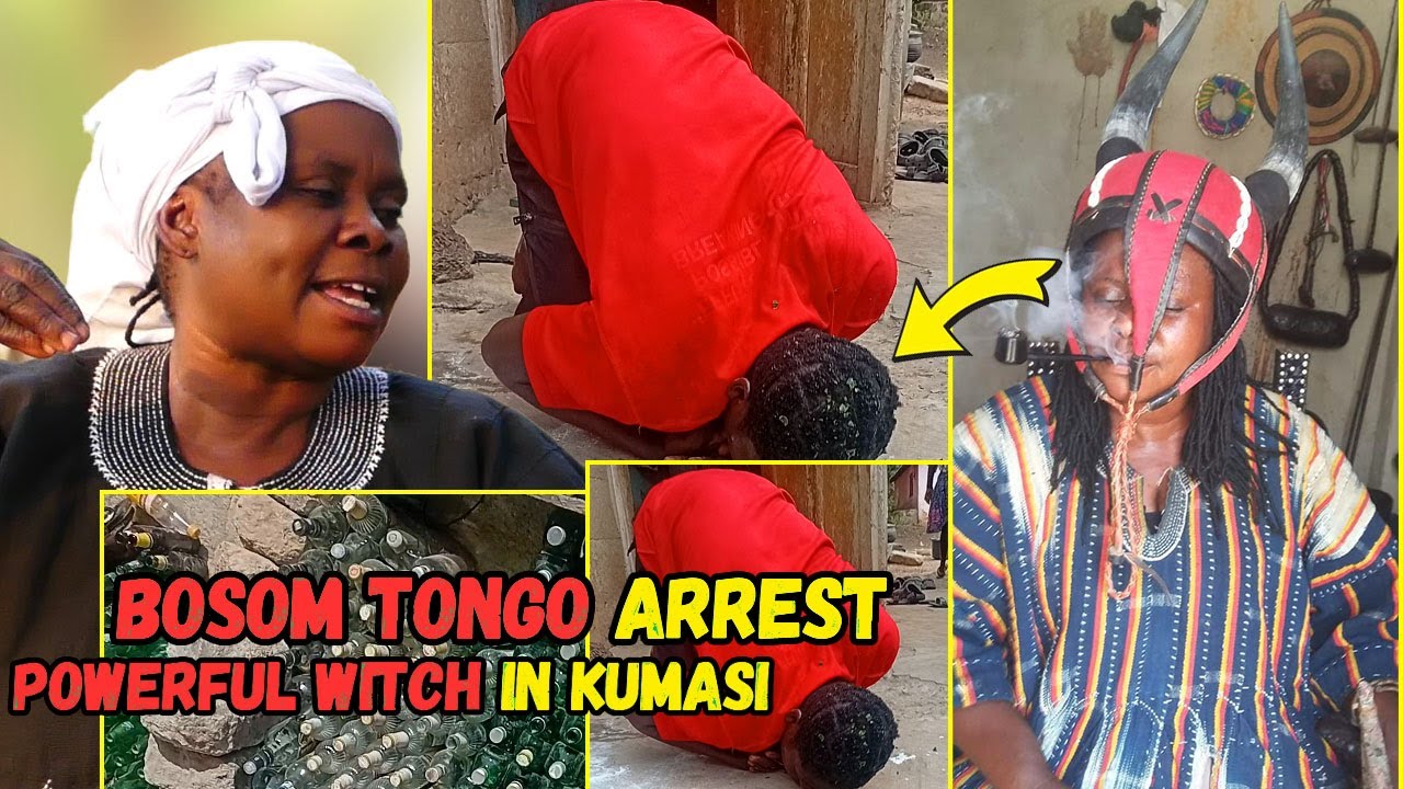 I have Destr0y My Entire Family, Powerful Witch In Kumasi Confess after Bosom Tongo Arrested Him