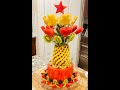 Beautiful Fruit Cake For Either Holiday or Birthday Celebration