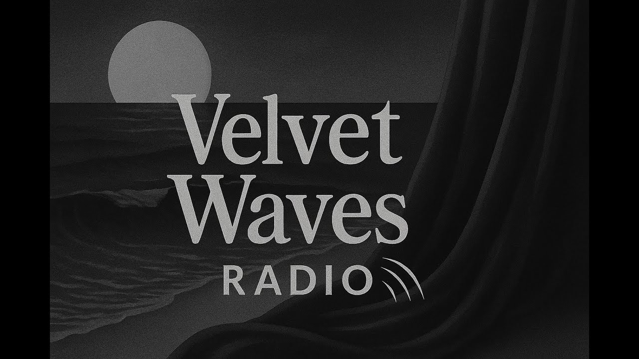 Velvet Waves Radio Vo.2 BLACK SCREEN Ocean Waves & Flute Sounds