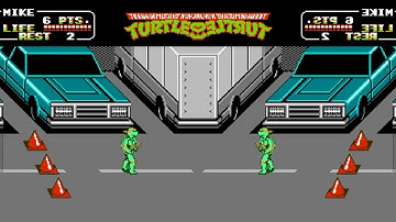 Ninja Turtles 2. Mirror. Video Guru. Dendy/NES/Famicom #easybattlecity