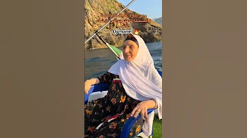 شاب جزائري يفرح جدته واخذها للبحر 