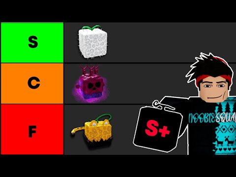 A MELHOR TIERLIST DAS NOVAS FRUTAS DO UPDATE 17.3 DO BLOX FRUITS