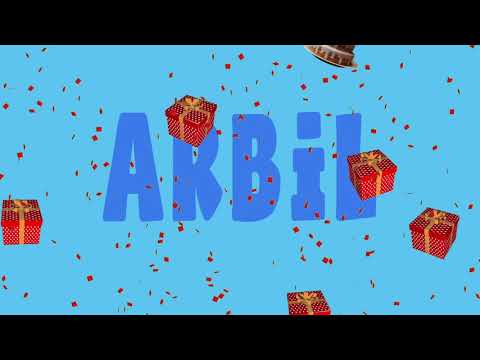 İyi ki doğdun ARBİL - İsme Özel Ankara Havası Doğum Günü Şarkısı (FULL VERSİYON) (REKLAMSIZ)