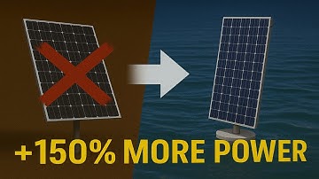 This Vertical Floating Solar Farm Could Replace Land Solar Forever