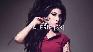 Video thumbnail of "Valerie (-5) - Amy Winehouse - Karaoke male lower"