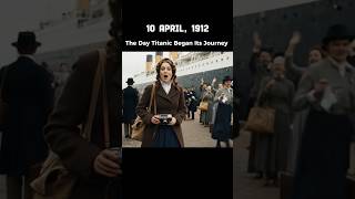 The Day Titanic Began Its Journey 😍😍