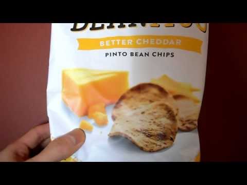 Review Beanitos Better Cheddar The original Pinto Bean Chips Gluten Corn Free high fiber protein