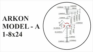 Обзор оптического прицела ARKON MODEL "А" 1-8х24