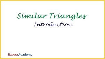 Similar triangles- AP & TS Class 10 State Board Syllabus