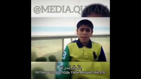 سورة الزلزلة بصوت جميل جدا