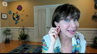 Diamonique x Kathy Levine Mirror Mirror Stud Earrings, Sterling Silver on QVC