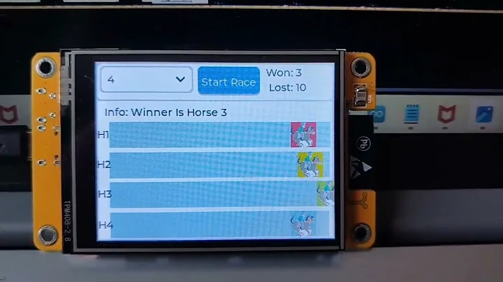 LVGL ESP32 2432S028R CYD create a simple game with Sliders, Dropdown, Button and Labels (Beginners)