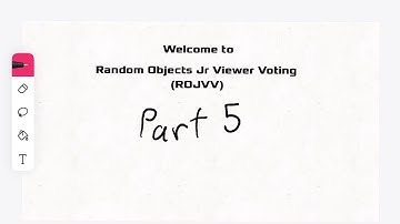 Random Objects Jr Viewer Voting Ep.5