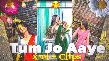 Tum Jo Aaye 🏵️ ||  Ae Inspired | Alight Motion|| crazy editz|| xml present ||