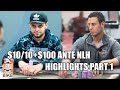 BIG ACTION ANTE GAME Highlights! Part 1 ♠ Live at the Bike!