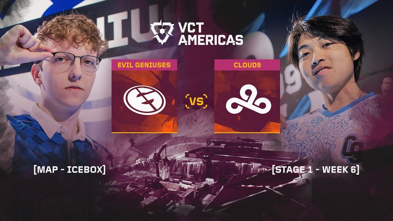EG vs. C9  - VCT Americas Stage 1 - Playoffs Day 2 - Map 2