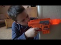 Nerf Gun War! Ethan Vs. Cole! Extreme Toys TV Battle. Round One "Star Wars Nerf Edition"