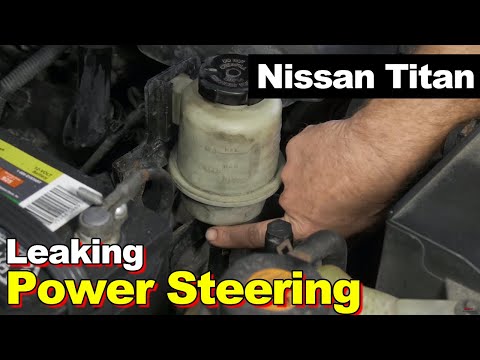 2004 Nissan Titan Power Steering Leak