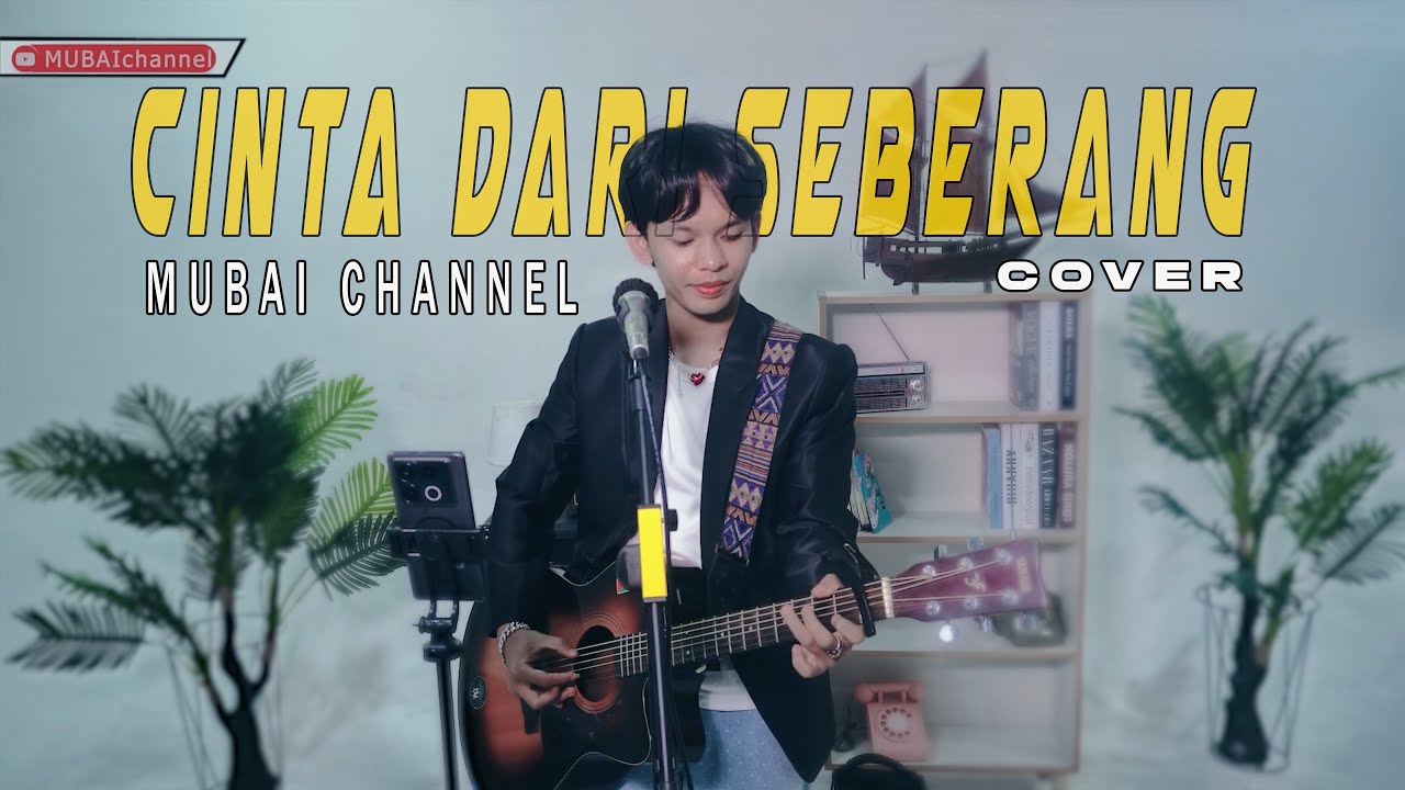 KUPANDANG-PANDANG ADEK DARI SEBERANG Zidan FT. Yaya - Cinta Dari Seberang (COVER AKUSTIK)