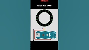 NeoPixel LED Ring Lighting Effect Tutorial with Arduino Nano