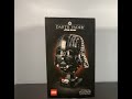 Lego Star Wars 75304: Darth Vader Helmet Build and Review