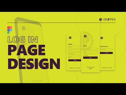 login page ui design hindi | Figma tutorial in hindi | Dezipex #figma #uidesign #loginpageui #ux