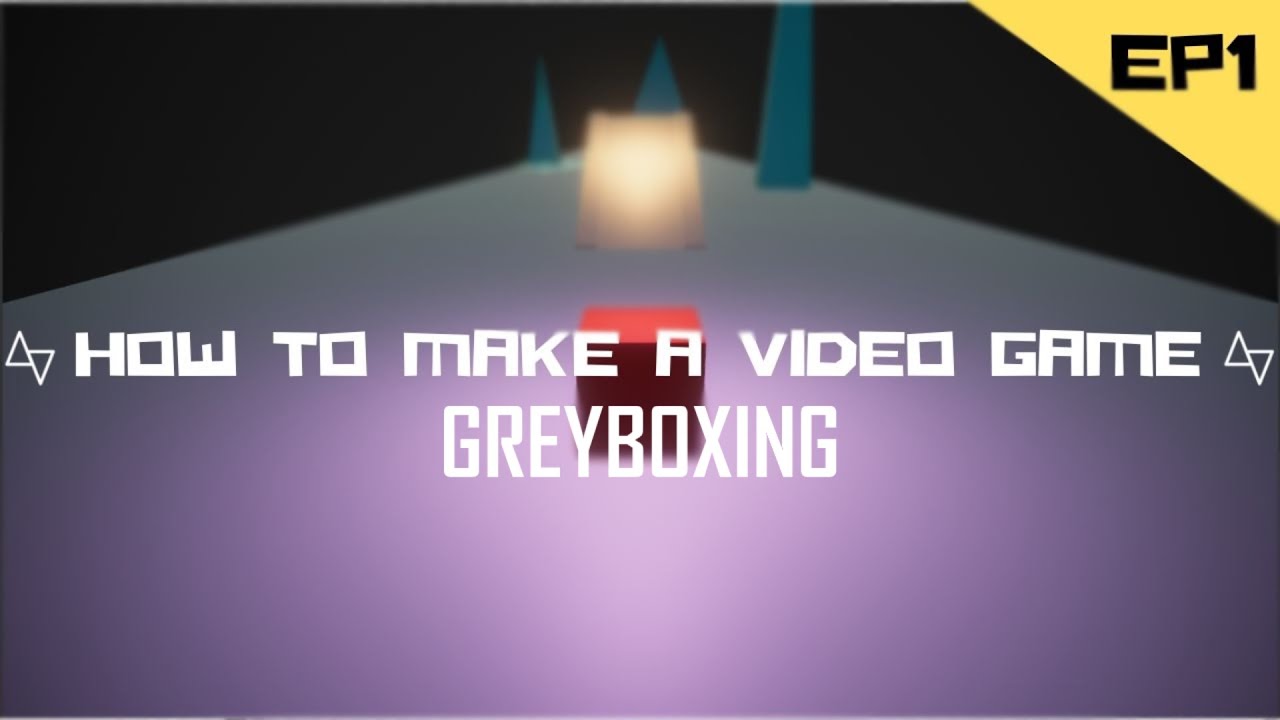 How to make a Video Game in Unity - PLAYER MOVEMENT(EP1) - YouTube
