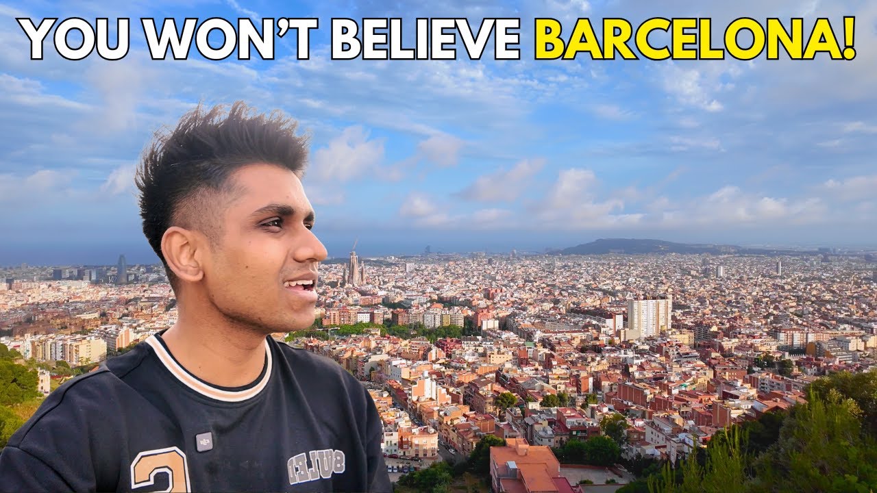 Barcelona in One Day | Food Market, Camp Nou, Gothic Quarter & Bunkers del Carmel ☀️ (Vlog)