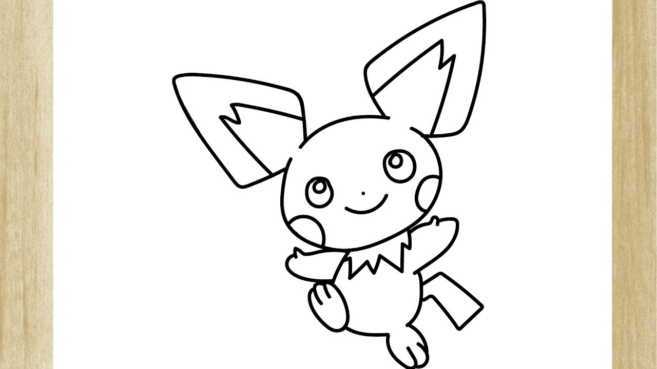 COMO DIBUJAR A POKÉMON PICHU FACILMENTE - thptnganamst.edu.vn