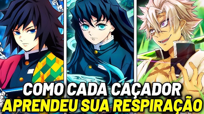 DESCUBRA QUAL É A SUA RESPIRAÇÃO EM DEMON SLAYER 🔥 