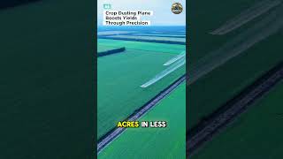 Crop Dusting Plane Boosts Yields Through Precision#PrecisionAgriculture #CropDusting #SmartFarming