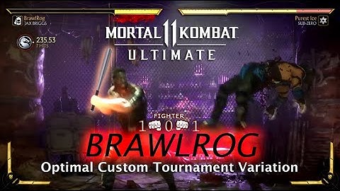 Best Jax variation for MK11 ultimate with combo exhibition
