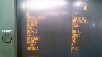 Citizen E16J, Automatic operation of program one cycle