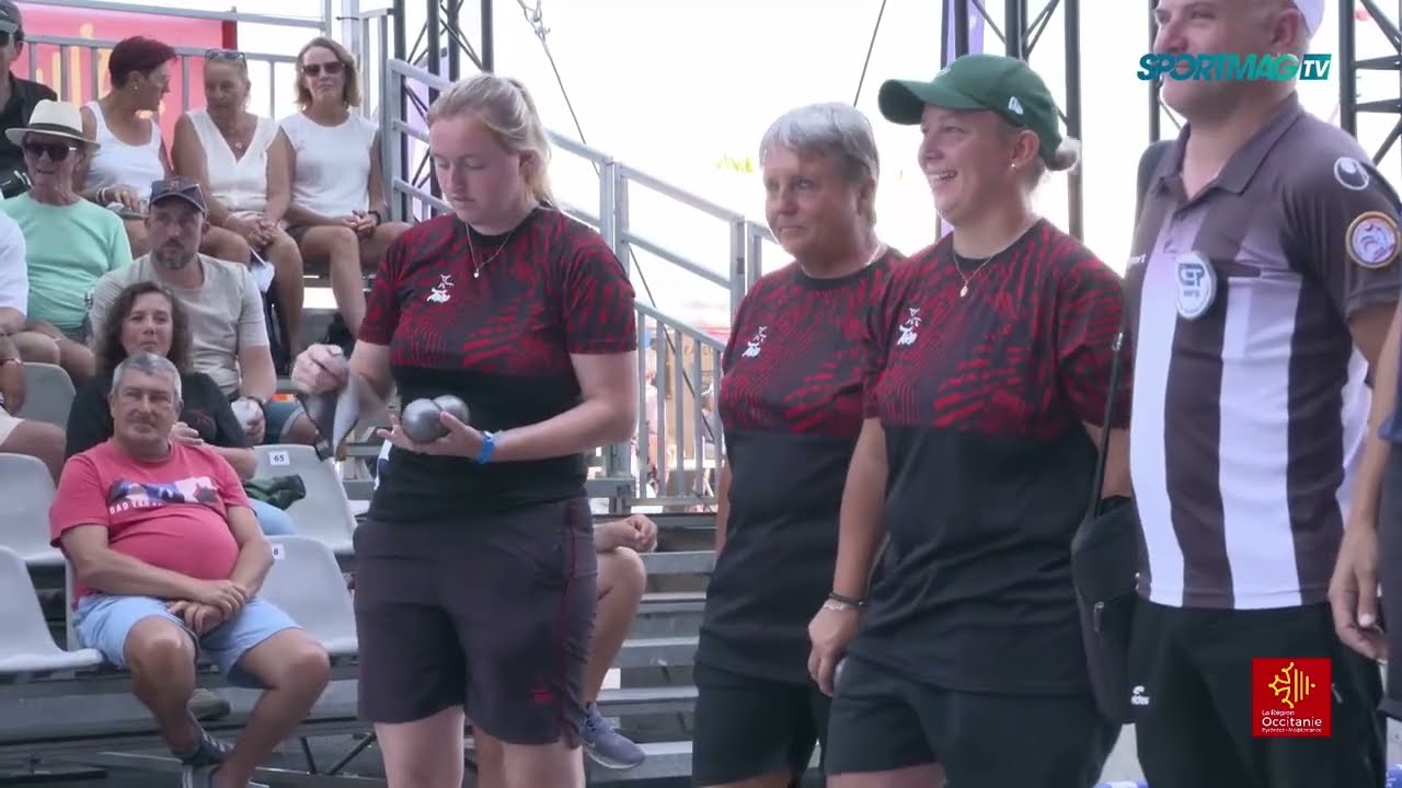 Miniature : Pétanque : Bodenghiem / Hemery (Finale du National Féminin - Mondial Montpellier 3M 2026)
