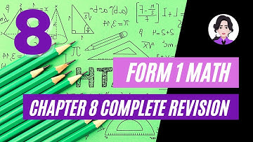 PT3 KSSM Mathematics Form 1 (Lines And Angles) Chapter 8 Complete Revision