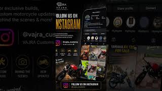 VAJRA Customs Facebook and Instagram