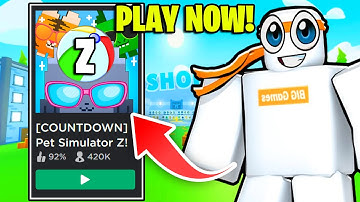 HOW TO PLAY PET SIMULATOR Z! UPDATED!  (UNRELEASED) 😱