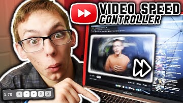 Change the Speed of ANY Video with this Extension! - Video Speed Controller