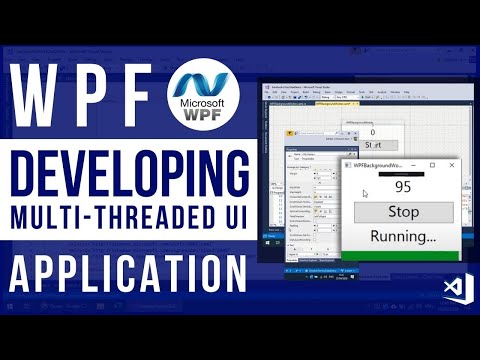 Developing Multi-threaded UI Application in WPF using BackgroundWorker
