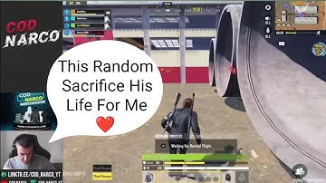 CoD Narco Appreciate This Random Player Because Of This | Call Of Duty Mobile