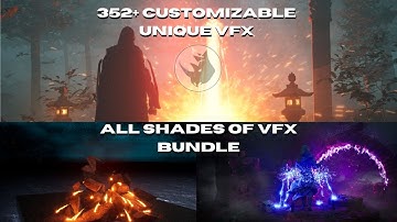 Unreal Engine Marketplace All Shades of VFX Bundle Showcase