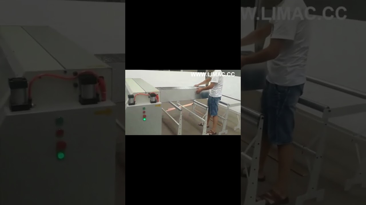 LIMAC machine for PID duct pre insulated duct square ductwork Straight ducting making