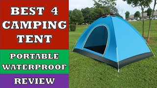 Best 4 Camping Tent for Backpacking 
