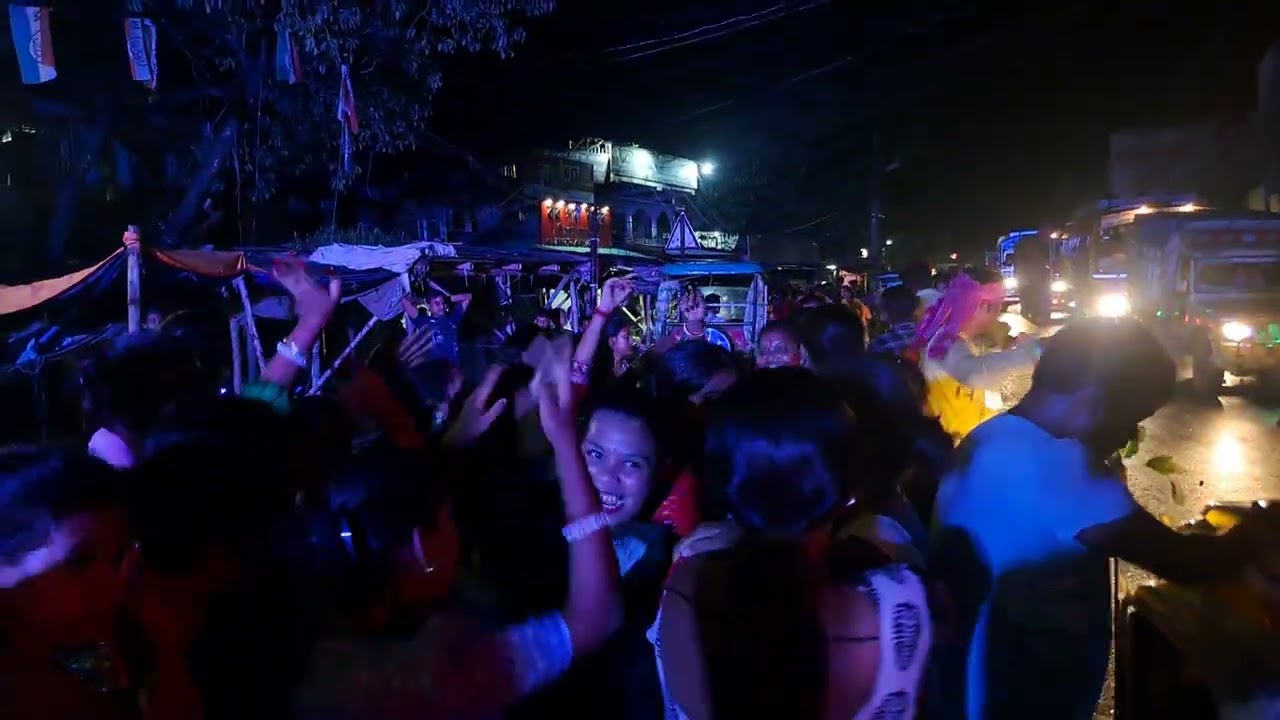 তোর কোন কোন জায়গাই ব্যাথা গো/ওল্ড মা লক্ষ্মী তাশা/চাপড়া নদীয়া/শ্রী শ্রী মনসা পূজা উপলক্ষে রোড শো