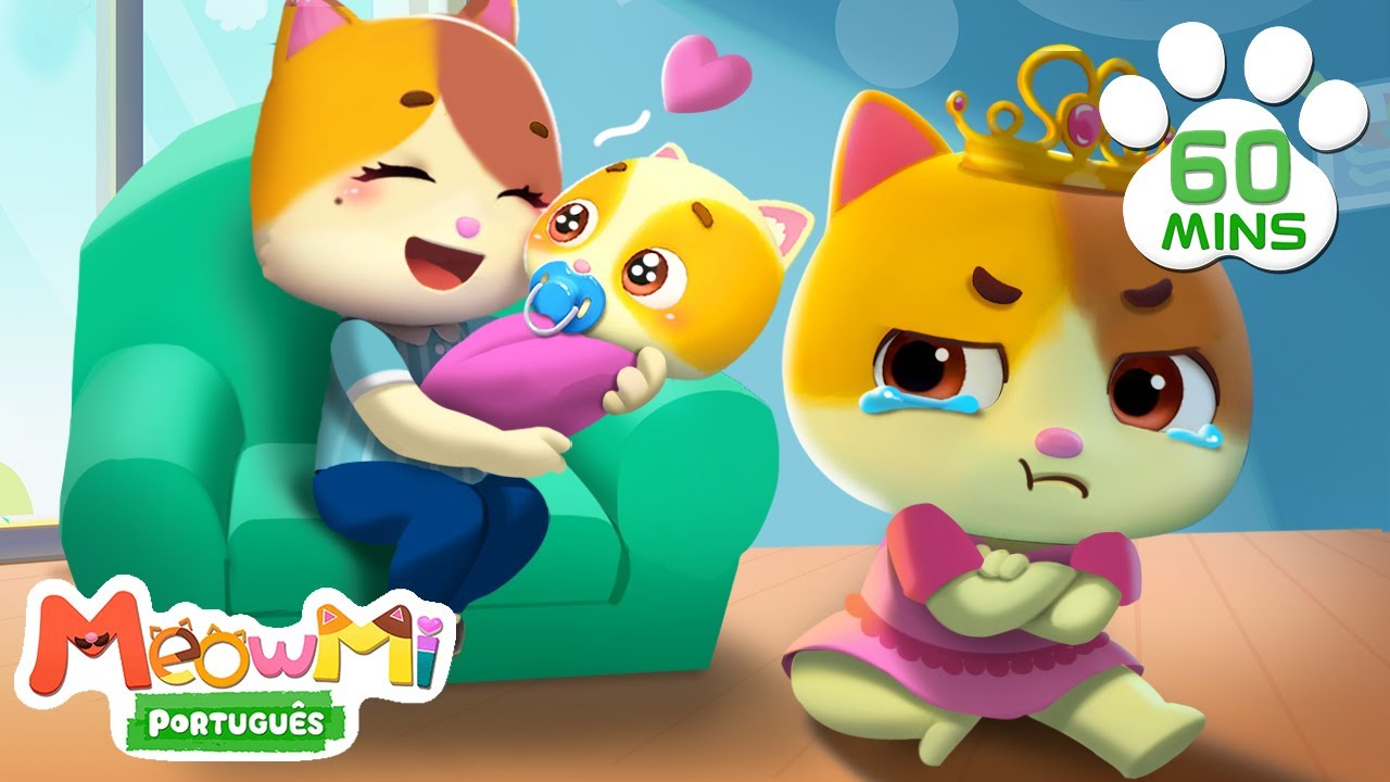 🐱 Show da Família Gato - Mamãe Amava Mais de Meu Irmãozinho! 💔😿