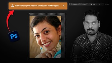 Photoshop Generative Fill internet Issue Fixed