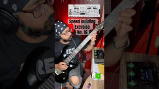 Speed Building Exercise No.16 🔥 | Fast Guitar Picking Practice