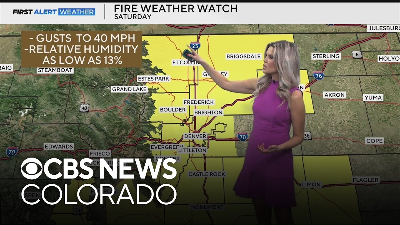 Fire danger ramps up for Denver on Saturday with possible record ...