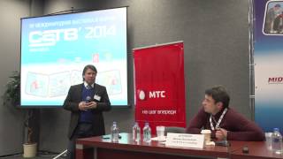 CSTB'2014 - Connected TV & Second Screen - Михаил Шеховцов - Григорий Кузин